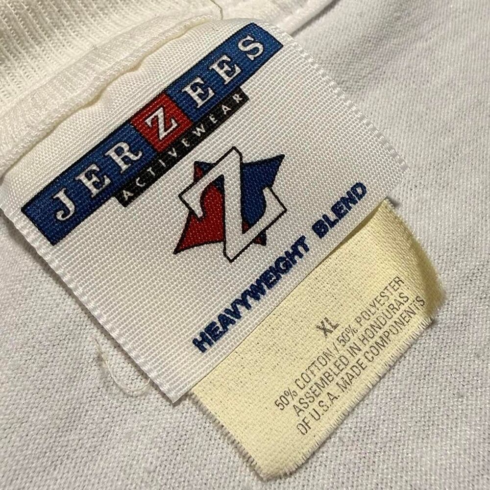 Jerzees Men's White T-shirt - Picture 3 of 6